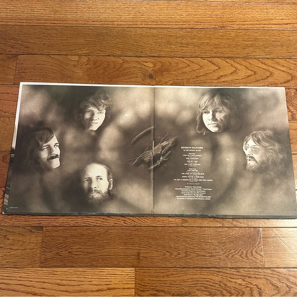 1972 The Moody Blues Seventh Sojourn Vinyl Album 70s Vintage - Picture 6 of 12
